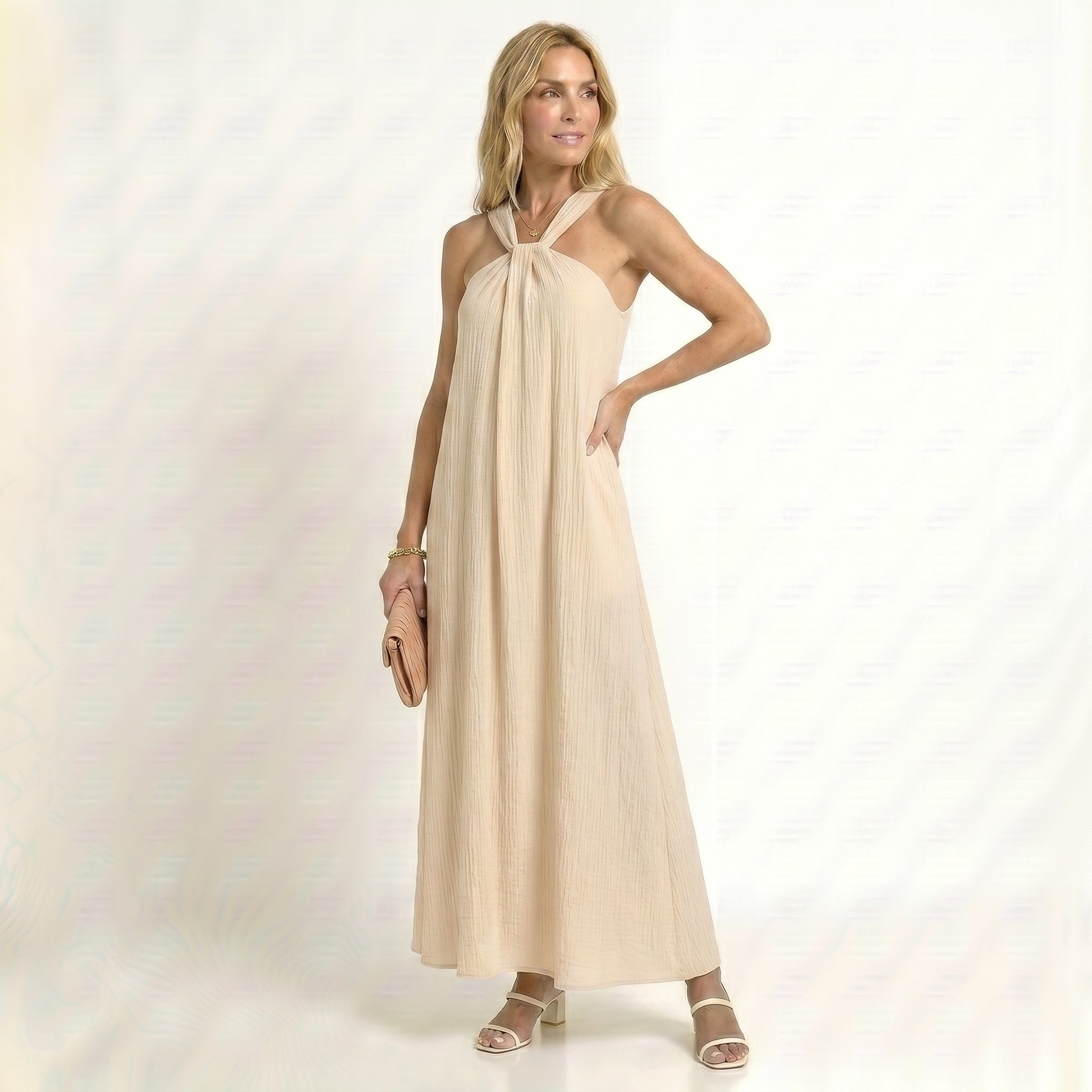 Vestido Maxi Santorini